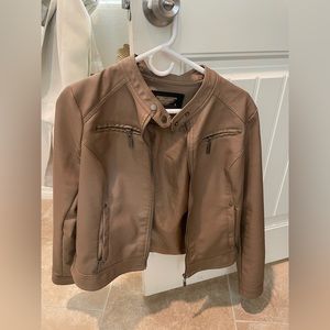 Joujou women elegant jacket tan color/ blazer